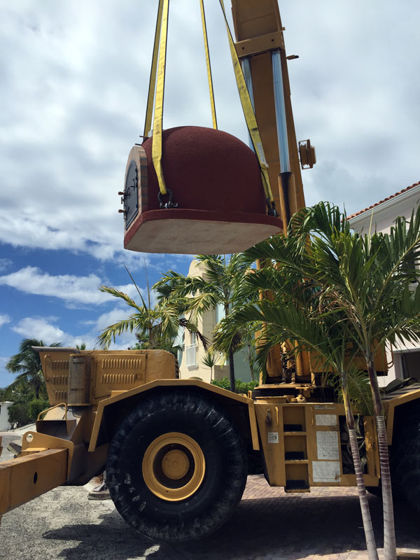 Commercial pizza oven transport